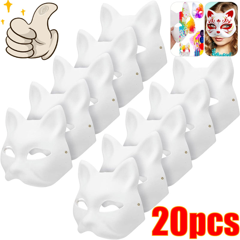 Respirator Half Face - 1-20pcs Japanese Mask Paper Blank Mask