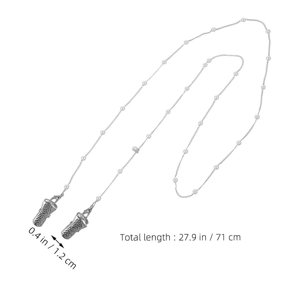 2Pcs Beaded Glasses Lanyard fo - огляд і ціна Mask Chain Holder