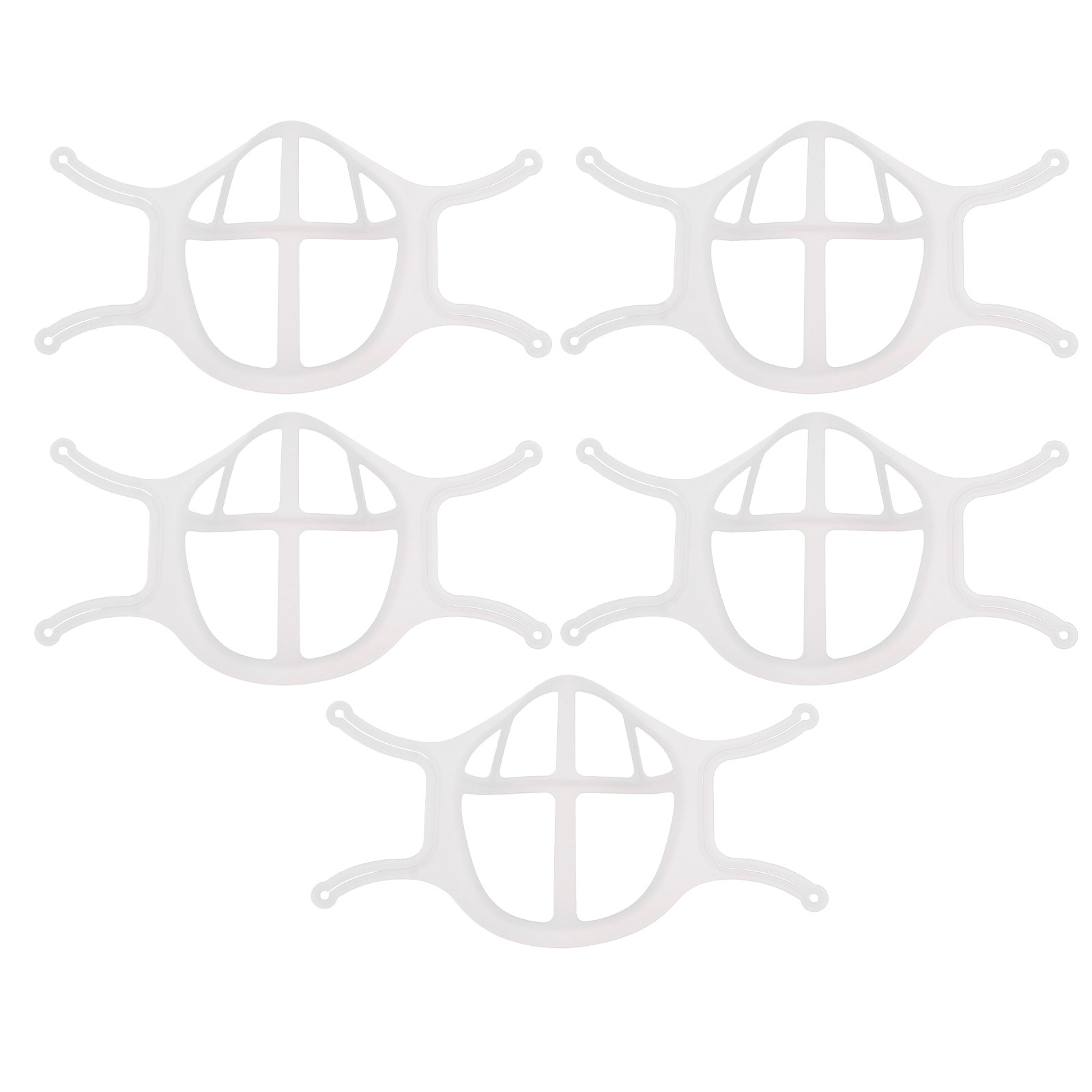 5Pcs Mask Bracket Silicone 3D  - огляд і ціна Silicone Mask Bracket