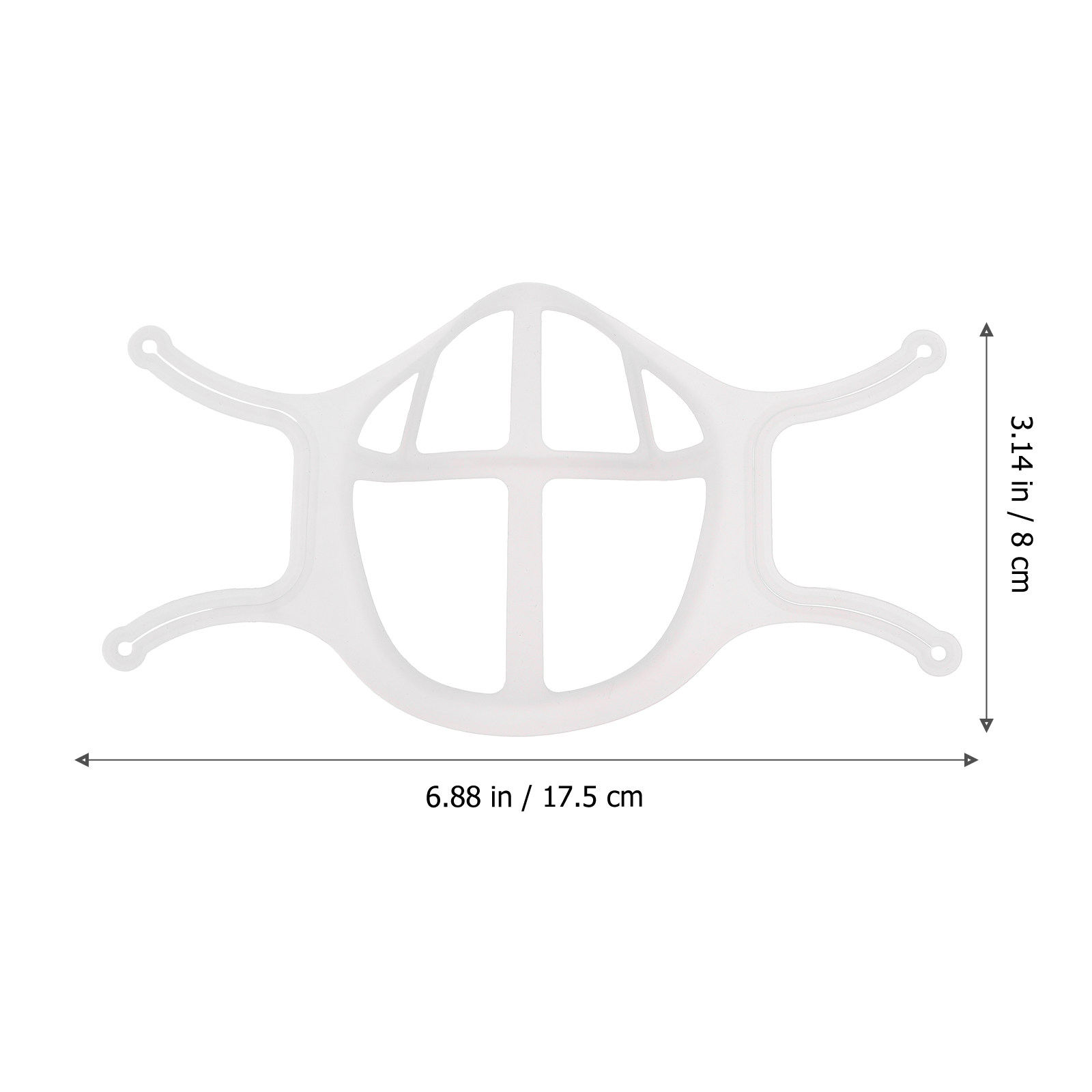 5Pcs Mask Bracket Silicone 3D  - огляд і ціна Silicone Mask Bracket